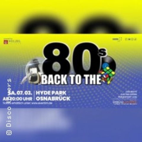 Back To The 80s - Bremen - 26.12.2026 20:00