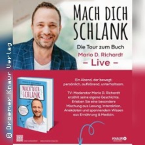 Mario D. Richardt - Mach dich Schlank - Lesung - LEIPZIG - 31.10.2026 15:00