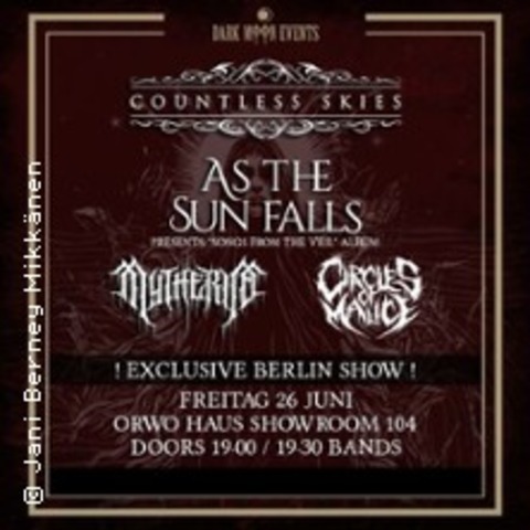 Countless Skies / As the Sun Falls - BERLIN - 26.06.2026 19:00