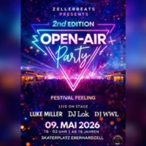 ZellerBeats 2nd Open-Air Party - Eberhardzell - 09.05.2026 16:00