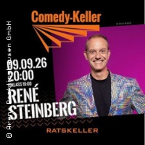 Ren� Steinberg @ Comedy-Keller - Recklinghausen - 09.09.2026 20:00