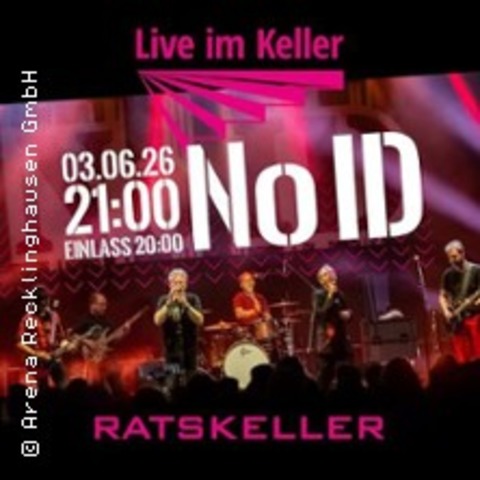 No ID - live im Ratskeller - Recklinghausen - 03.06.2026 21:00