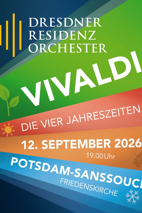 Vivaldi - „Die Vier Jahreszeiten“ - Galakonzert in der Friedenskirche Potsdam-Sanssouci - Potsdam - 12.09.2026 19:00