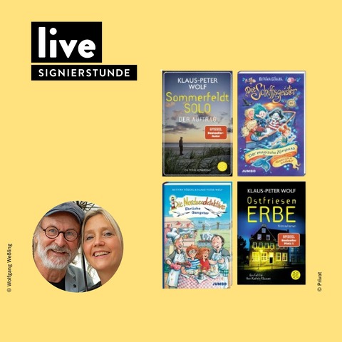 SIGNIERSTUNDE: Ostfriesenerbe, Nordseedetektive Band 14 & Die Schiffsgeister 3 - Norden - 23.05.2026 11:00