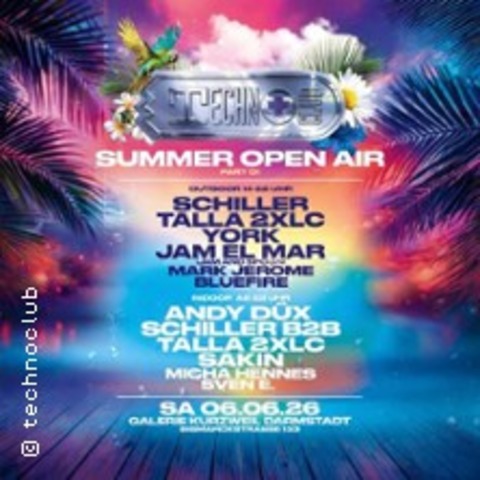 Technoclub Summer Open Air - DARMSTADT - 06.06.2026 14:00