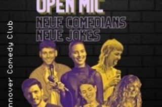 Hannover Comedy Club - Open Mic - neue Comedians & neue Jokes