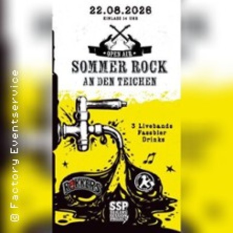 Sommer Rock an den Teichen - Open Air - WERDAU - 22.08.2026 14:00