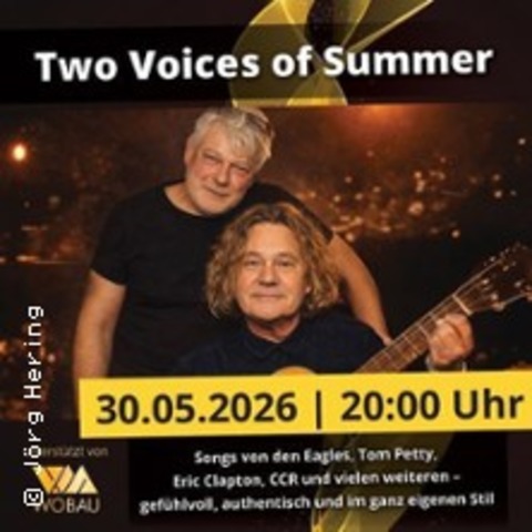 Two Voices of Summer - MAGDEBURG - 30.05.2026 20:00