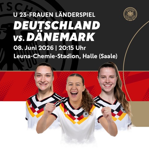 Deutschland - D�nemark - Halle (Saale) - 08.06.2026 20:15