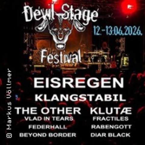 Devil Stage Festival 2026 - FRIEDRICHRODA - 12.06.2026 18:00
