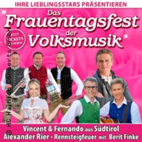 Das Frauentagsfest der Volksmusik - CREUZBURG - 07.03.2027 15:00