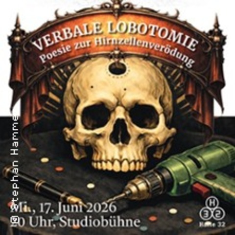 Bastian Ganser – Verbale Lobotomie I Poesie zur Hirnzellenver�dung - GUMMERSBACH - 17.06.2026 20:00
