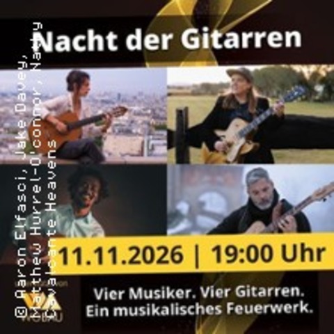 Nacht der Gitarren - SAARBURG - 14.10.2026 20:00