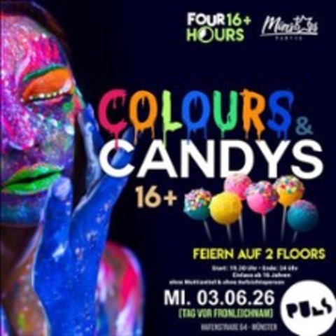 COLOURS & CANDYS 16+ PARTY - M�NSTER - 03.06.2026 19:30