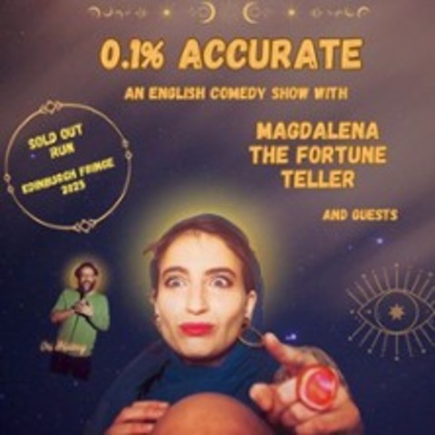 0.1% Accurate- English Comedy night - BERLIN - 31.05.2026 19:00