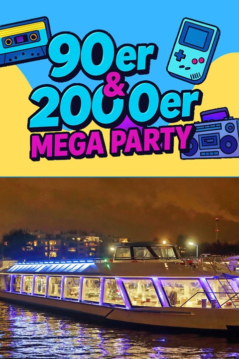 90er/2000er Party auf der Spree - Berlin - 18.07.2026 18:30