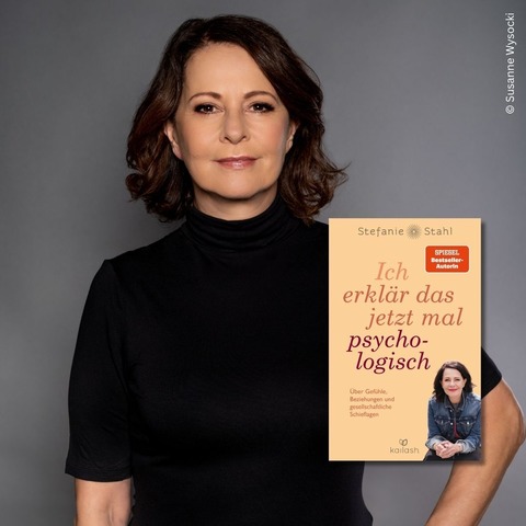 Lesung mit Stefanie Stahl: „Ich erkl�r das jetzt mal psychologisch“ - K�ln - 23.09.2026 20:00
