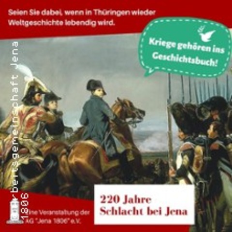 220 Jahre Schlacht bei Jena - L�TZERODA - 17.10.2026 14:30