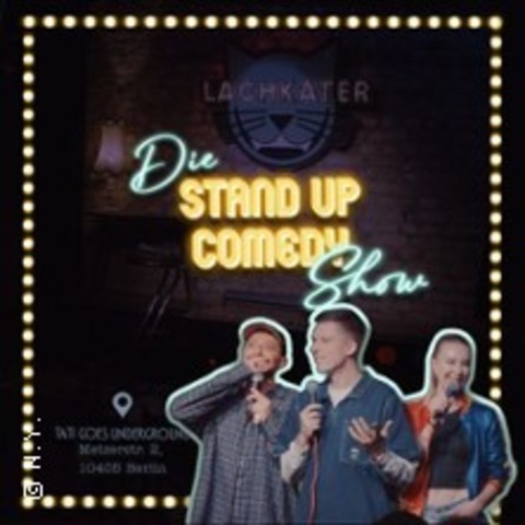 Lachkater - Die Stand Up Comedy Show - BERLIN - 17.06.2026 20:00