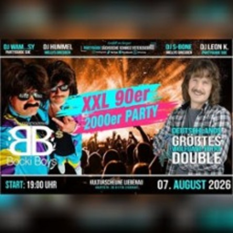 90er & 2000er Party - LIEBENAU - 07.08.2026 19:00
