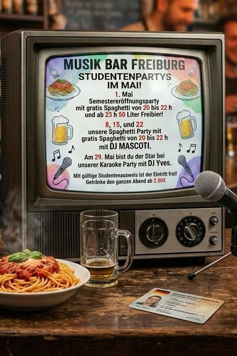 Party mit DJ Mascotti - Freiburg - 01.05.2026 20:00