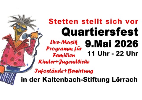 Quartiersfest in Stetten - L�rrach - 09.05.2026 11:00