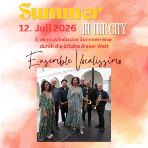 Ensemble Vocalissimo - Summer in the City - Kissing - 12.07.2026 19:00