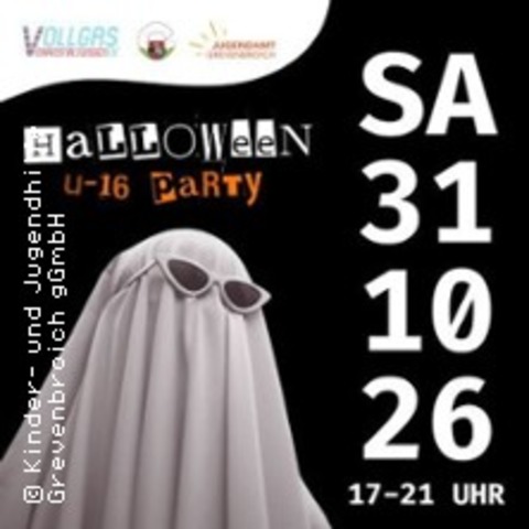 Happy Halloween U16-Party - GREVENBROICH - 31.10.2026 17:00
