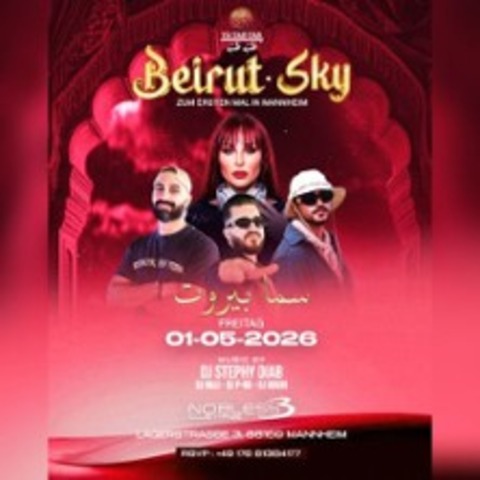 Arabic Clubbing (Beirut Sky) - Mannheim - 01.05.2026 23:00