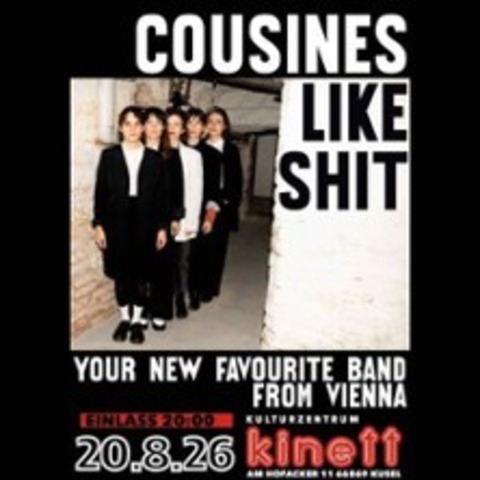 Cousines like Shit - Kusel - 20.08.2026 20:00