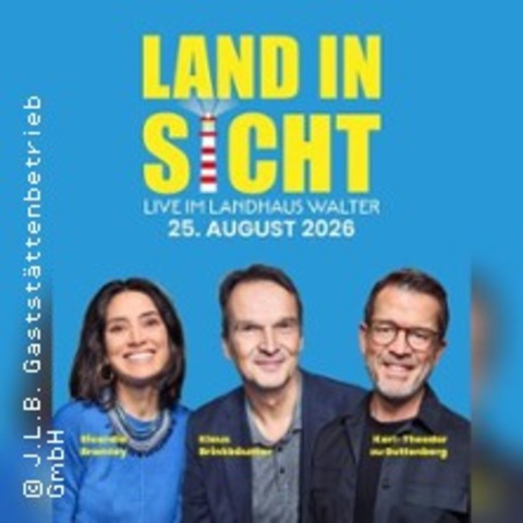 Land in Sicht Podcast - Live Open Air - HAMBURG - 25.08.2026 19:00