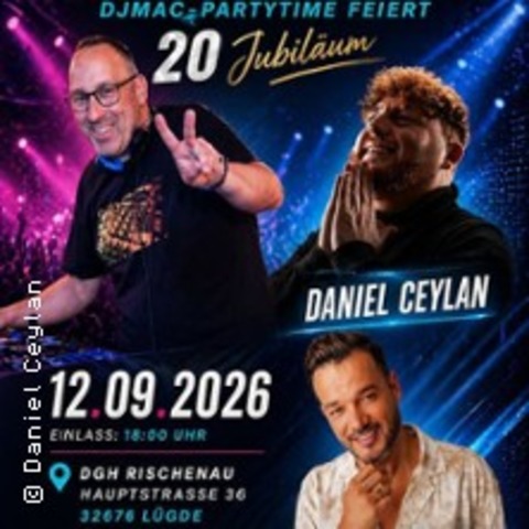 DjMac-Partytime | 20. Jubil�um - L�GDE - 12.09.2026 18:00