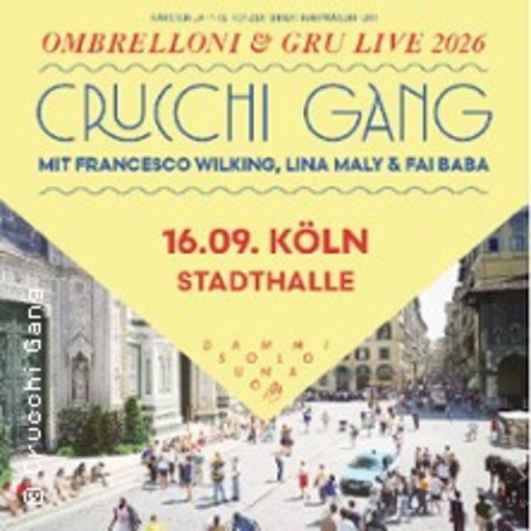 Crucchi Gang - Luna di Luglio - una notte d'estate con la Crucchi Gang - BERLIN - 04.07.2026 19:00