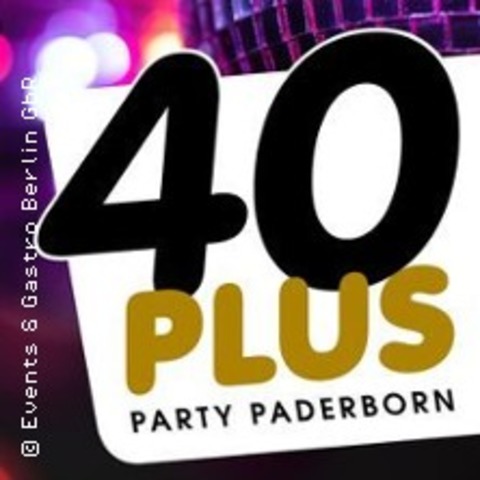 40plus Party Paderborn - die Party f�r alle �ber 40 - PADERBORN - 23.05.2026 21:00