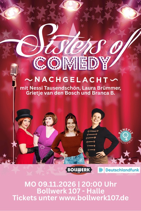 Sisters of Comedy - Nachgelacht - Moers - 09.11.2026 20:00