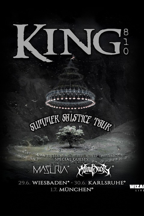 King 810 & Support - Summer Solstice Tour 2026 - Karlsruhe - 30.06.2026 19:00