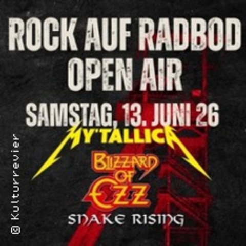 Rock auf Radbod! Open Air 2026 - HAMM - 13.06.2026 15:30