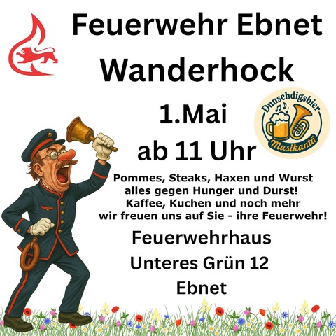 Wanderhock der Feuerwehr Ebnet - Freiburg - 01.05.2026 11:00