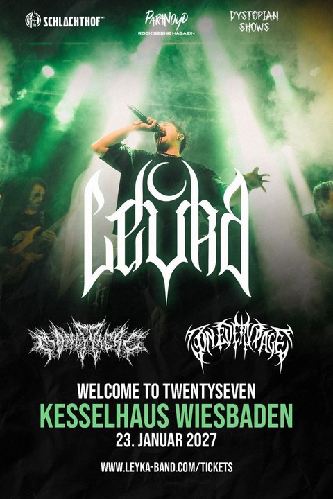 LEYKA - WELCOME TO TWENTYSEVEN - Wiesbaden - 23.01.2027 18:30