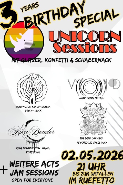 3 Years Birthday Special - Freiburg - 02.05.2026 21:00