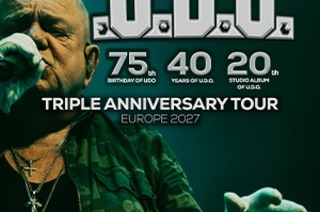 U.D.O. - Triple Anniversary Tour 2027
