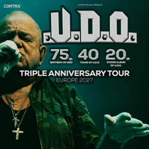 U.D.O. - Triple Anniversary Tour 2027 - Pratteln - 21.01.2027 20:00