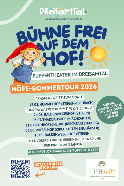 Hurra! Kasper kommt in die Schule - Stegen - 24.06.2026 16:30