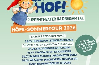 Hurra! Kasper kommt in die Schule