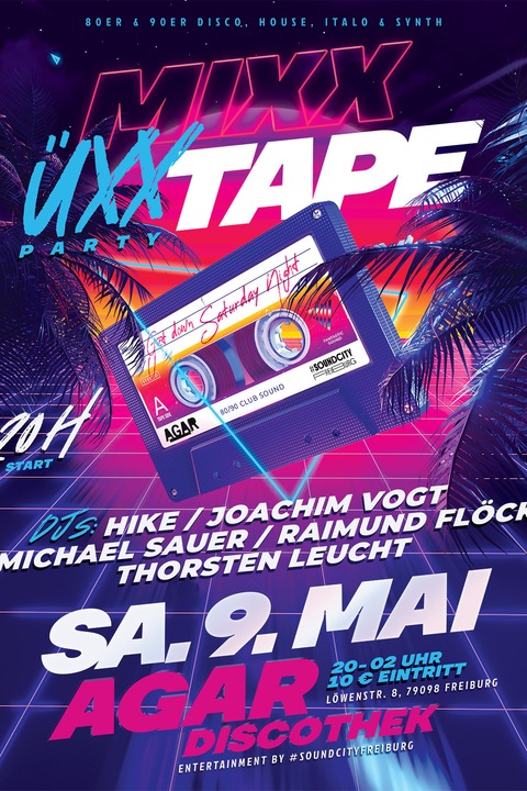 Mixxtape - Freiburg - 09.05.2026 20:00