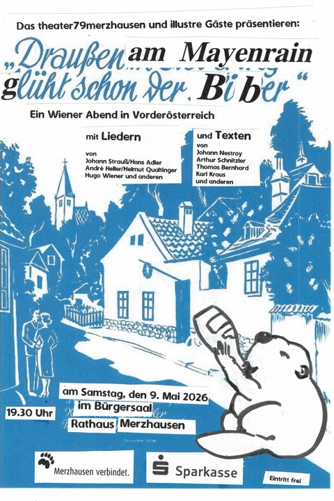 Drau�en am Mayenrain gl�ht schon der Biber - Merzhausen - 09.05.2026 19:30