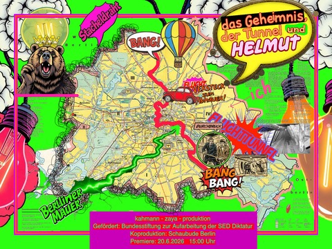 Das Geheimnis, der Tunnel und Helmut - Premiere - Berlin - 20.06.2026 15:00