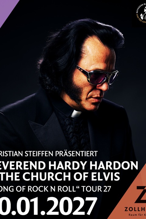 Reverend Hardy Hardon and the Church of Elvis - The Kong of Rock�n Roll Tour - Mission to Leer - Leer - 10.01.2027 20:00
