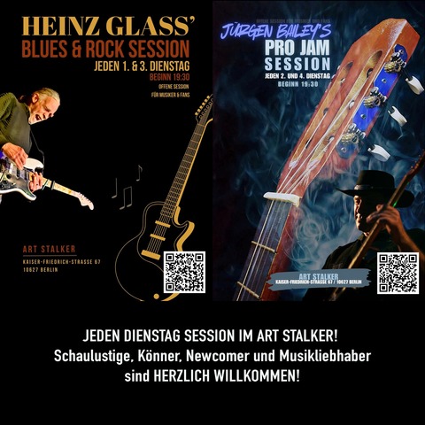 Die Rickenbackers Session - Blues, Rock, Pop, Funk f�r jeden was dabei! - BERLIN - 25.08.2026 19:00