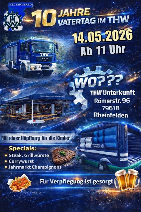 10ter Vatertagshock - Rheinfelden - 14.05.2026 11:00